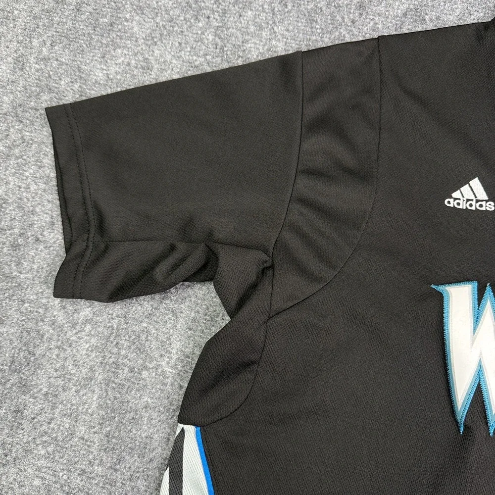 Adidas Swingman Jersey Men's M +2 Karl Towns 32 Timberwolves NBA Black Stitched